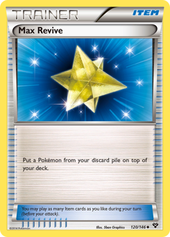 Max Revive, XY #120, Pokémon TCG card