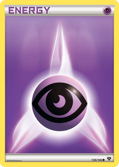 Psychic Energy, XY #136, Pokémon TCG card