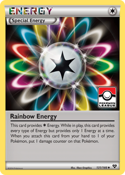 Rainbow Energy, XY #131, Pokémon TCG card