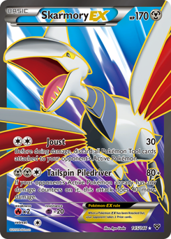 Skarmory-EX, XY #145, Pokémon TCG card