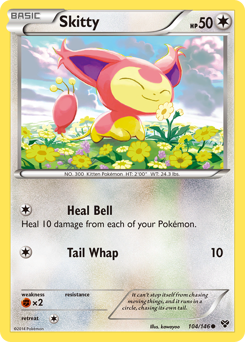 Skitty, XY #104, Pokémon TCG card