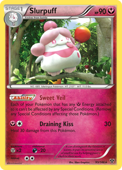 Slurpuff, XY #95, Pokémon TCG card