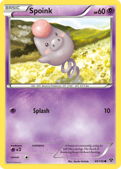 Spoink, XY #49, Pokémon TCG card