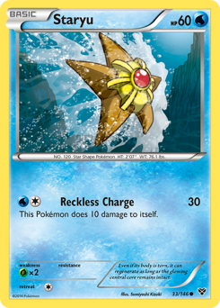 Staryu, XY #33, Pokémon TCG card