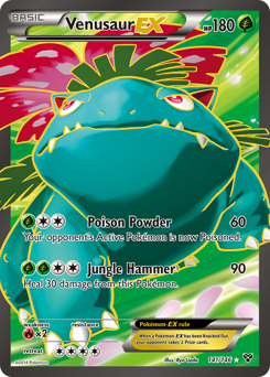 Venusaur-EX, XY #141, Pokémon TCG card