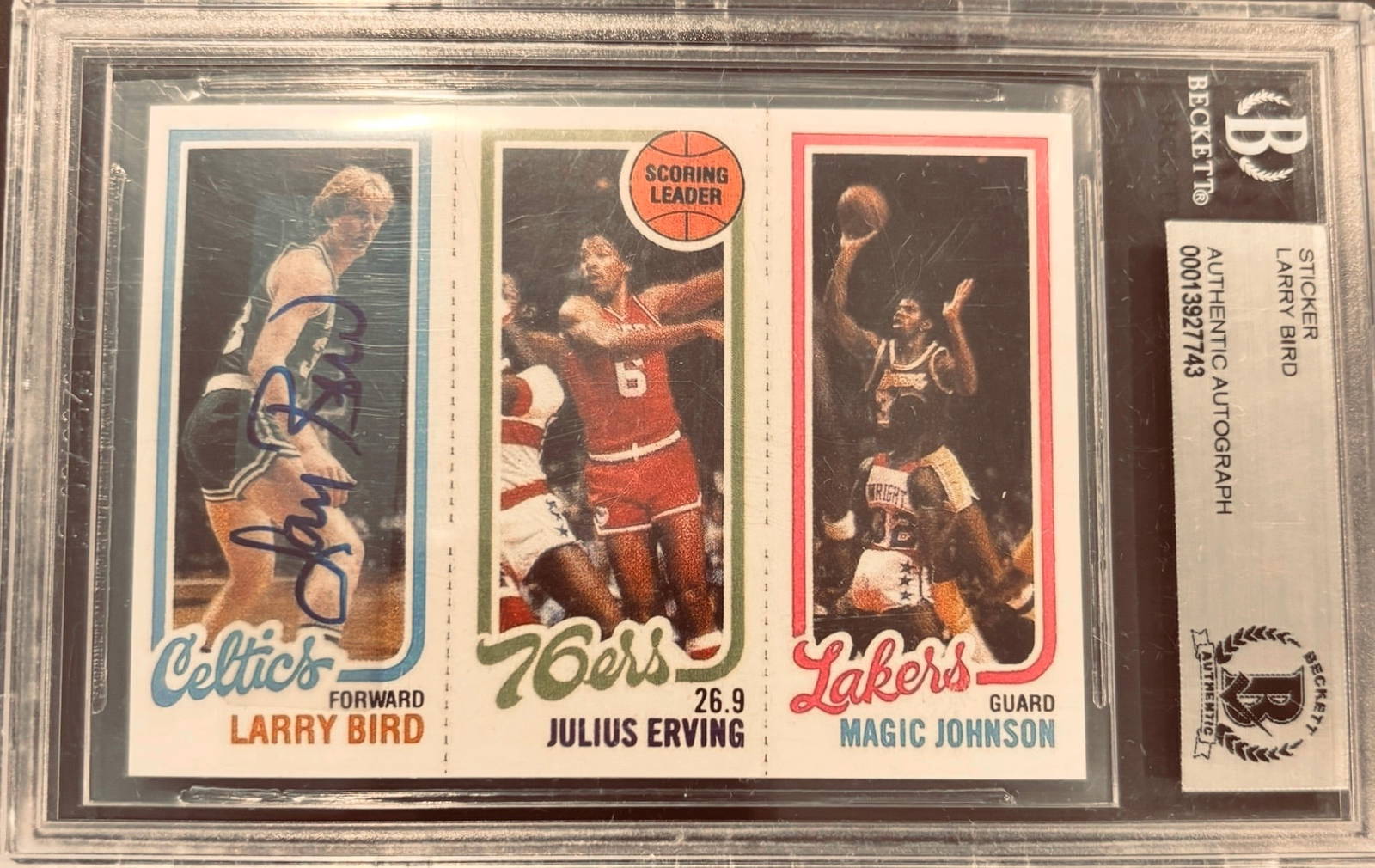 Larry Bird/ Julius Erving/ Magic Johnson